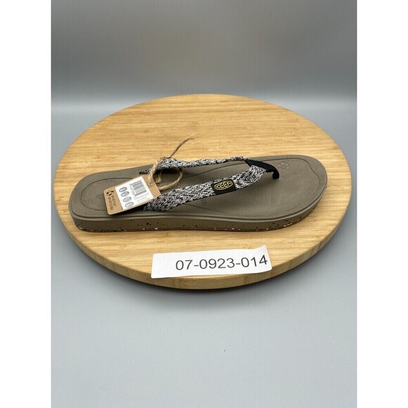 Keen Flip Flops Womens 8 Harvest Sandals Brown Open Toe Casual Comfort Woven - Picture 12 of 13